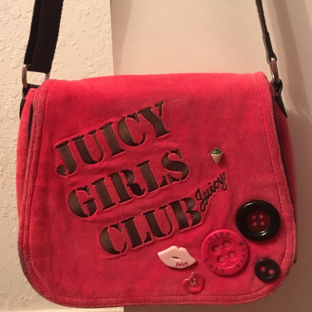 Juicy Couture Mini Messenger Bag.